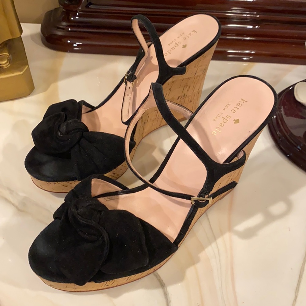 Kate spade Suede wedges